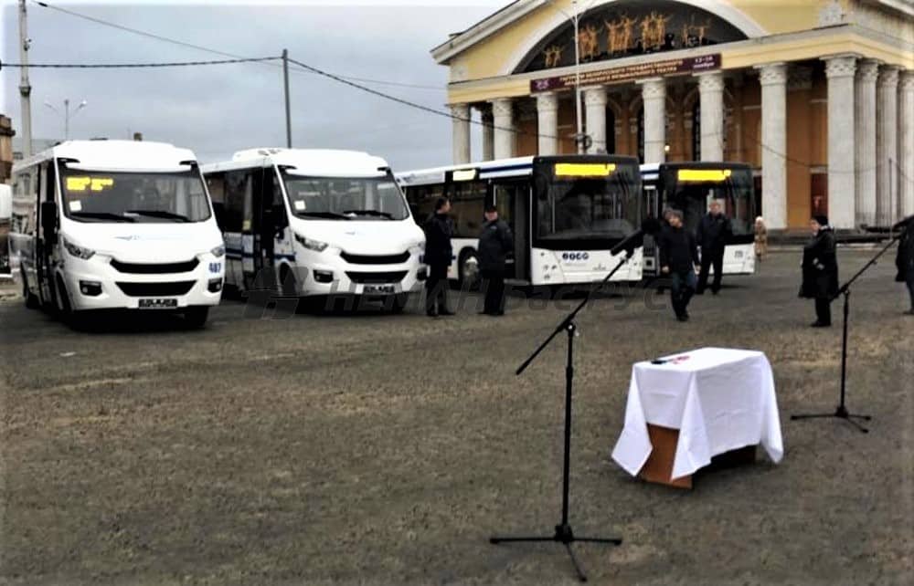 НЕМАН БАС принял участие в презентации новых автобусов в Петрозаводске