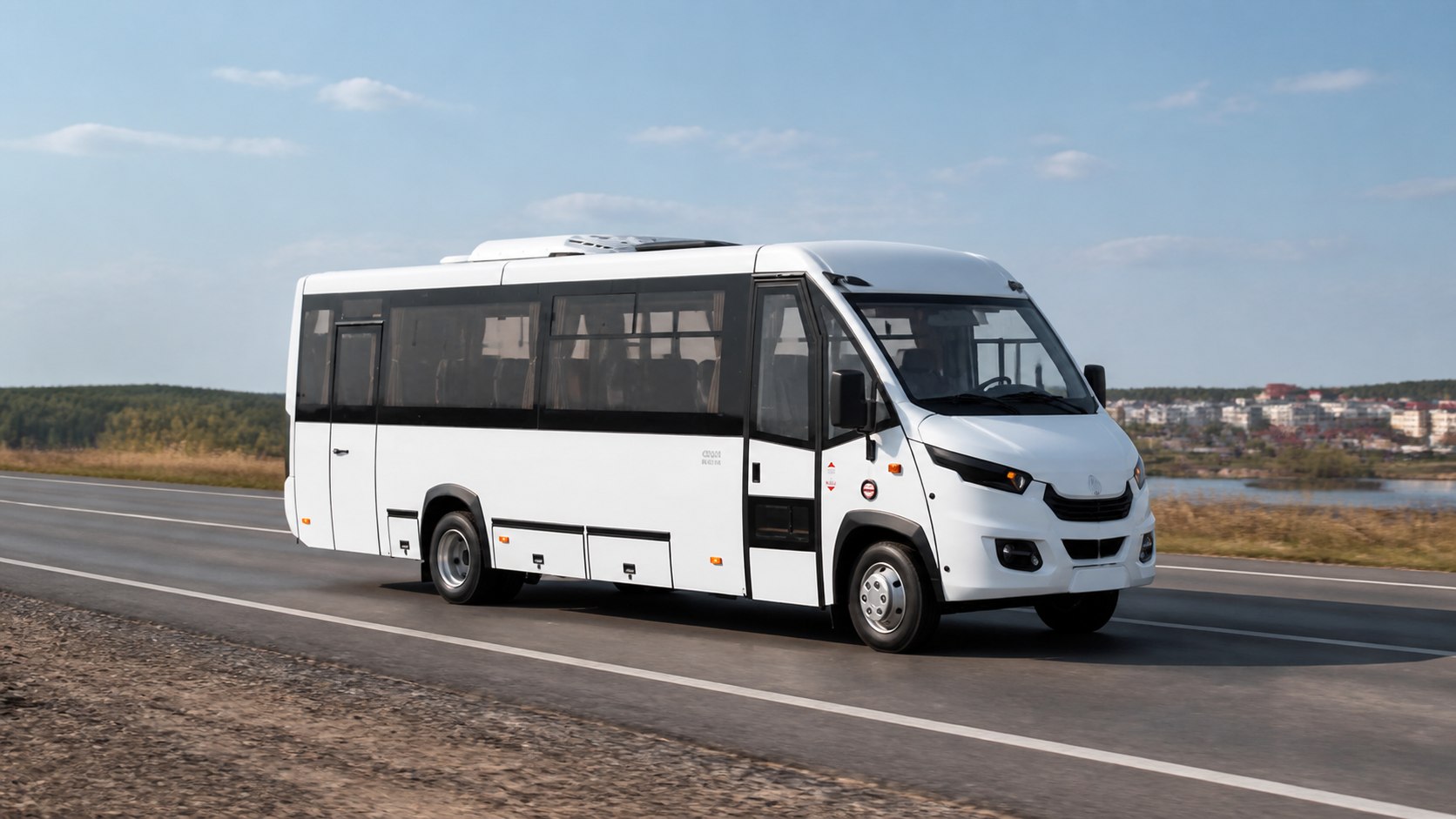 Автобус НЕМАН на коммерческом междугороднем маршруте